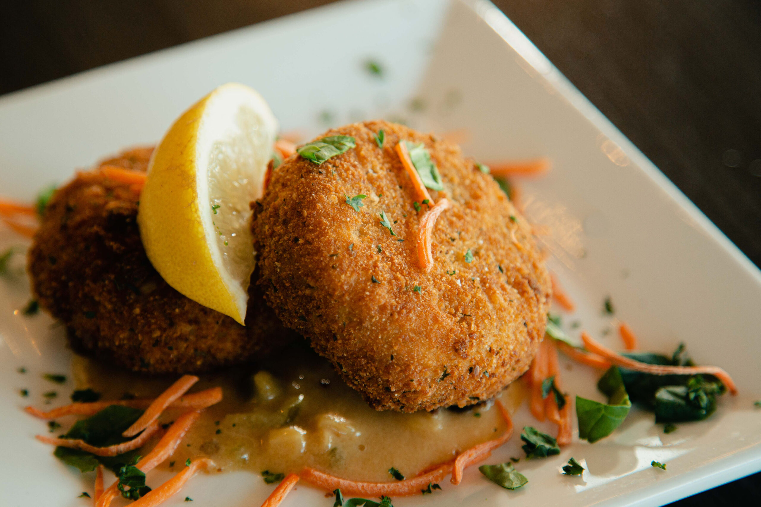 Crab Cake Appetizer